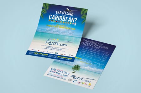 A5 flyers-leaflets printed at london print central